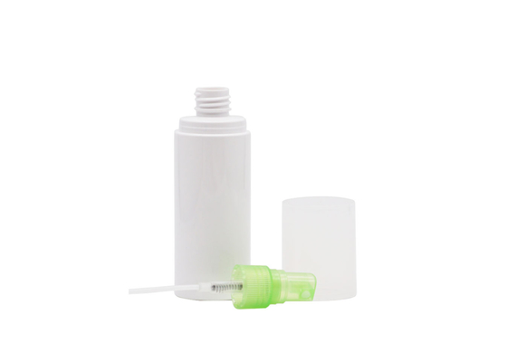 Plastikowa kosmetyczna butelka z rozpylaczem Fine Mist Pet 100ml Biały cylinder