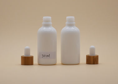 50 ml butelek z zakraplaczem do aromaterapii Szkło Bambusowe zakraplacz anty rozlewający się