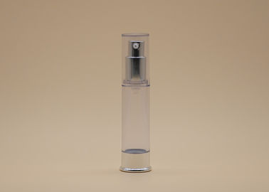 100ml Airless Pump Cosmetic Packaging Portable Z przezroczystą nakładką