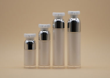 Double Deck Airless Spray Bottle Panton Color Z aluminiową pompą śrubową