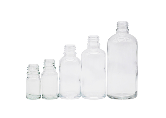 Puste szklane butelki z zakraplaczem 30 ml 50 ml przezroczyste butelki z zakraplaczem do olejków eterycznych