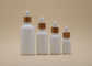 Butelki z kroplomierzem do higieny osobistej w materiale ceramicznym lub szklanym 30ml