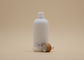 Butelki z zakraplaczem z białego szkła w kształcie cylindra 100 ml do opakowań kosmetycznych