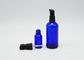 ISO9001 15 ml kobaltowe niebieskie butelki z zakraplaczem do nalewek ze szkła łuskanego