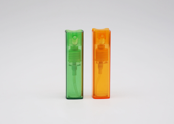 10 ml butelka wielokrotnego napełniania testera perfum Kwadratowy atomizer dla zwierząt Kolorowe tworzywo sztuczne