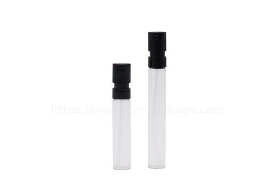 Mini szklana butelka testera perfum z plastikową pompką rozpylającą 3 ml Atomizer