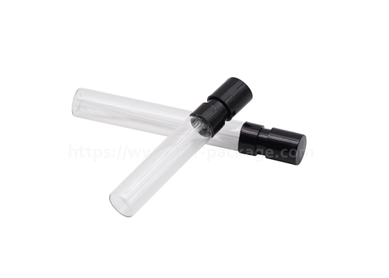 Mini szklana butelka testera perfum z plastikową pompką rozpylającą 3 ml Atomizer