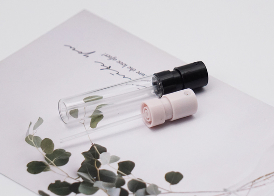 Mini szklana butelka testera perfum z plastikową pompką rozpylającą 3 ml Atomizer