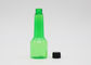 Długa szyjka 20 mm 15g Plastikowe butelki z rozpylaczem PET w kolorze zielonym 100 ml Do celów promocyjnych