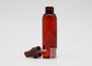 Puste napełniane plastikowe butelki z rozpylaczem Ciemny brąz Kolor Szyjka 24 mm 100 ml