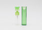 10 ml zielone butelki szklane wielokrotnego użytku Perfumy Spray Spray Perfumy Atomizer