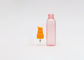 30 ml matowa gorąca różowa kosmetyczna butelka z rozpylaczem z płaskim ramieniem