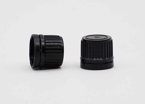 18 mm 20 mm czarny plastikowy, nieprzekraczalny, śrubkowy pokrywka do butelek