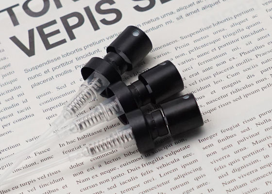 Fea15 Perfumy Spray Pump Aluminiowa czarna mgiełka do zaciskania