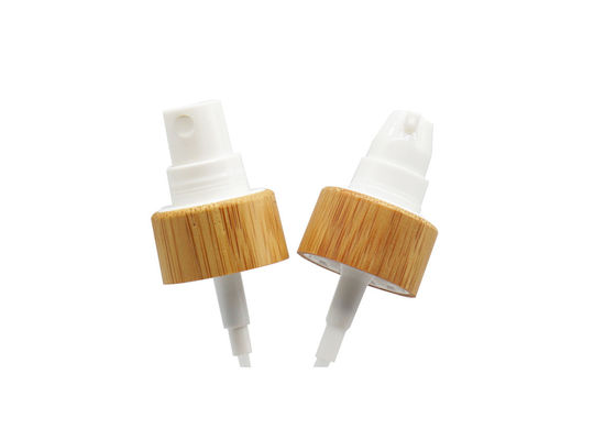 Śruba 20mm plastikowy rozpylacz drobnej mgiełki z bambusowym kołnierzem do butelek