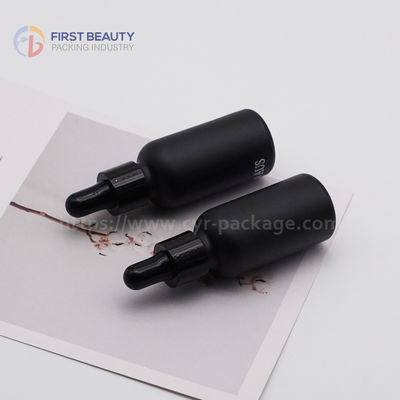 Gładka szklana butelka z olejkiem eterycznym z tworzywa sztucznego do aromaterapii 100 ml