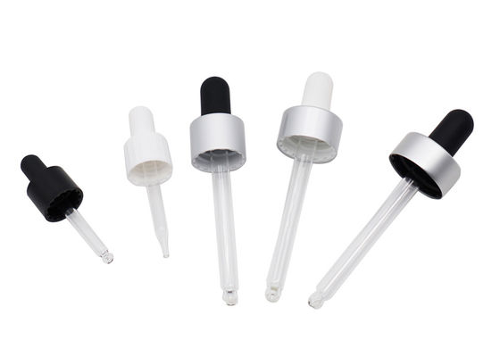 Tranparant Amber 20/410 Szklany zakraplacz z zabezpieczeniem przed dziećmi